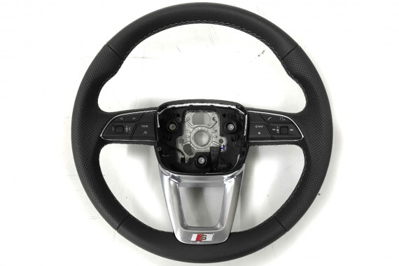 AUDI A3 Q2 KIEROWNICA 81A419091N 81A 419 091 N INU - czarny FL LIFT skóra S-line Sline 4M8419508A 4M84195689
