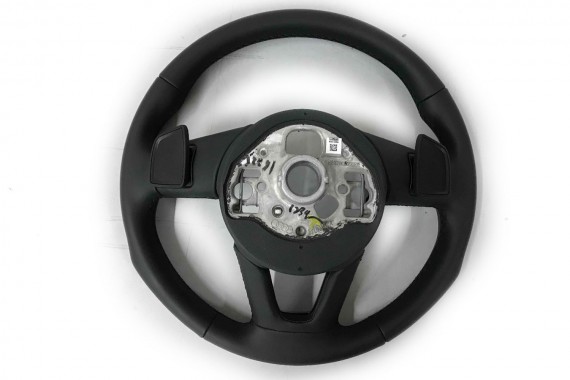 AUDI A3 Q2 KIEROWNICA 8Y0419091J 8Y0 419 091 J INU - czarny skóra 8Y 81A FL LIFT