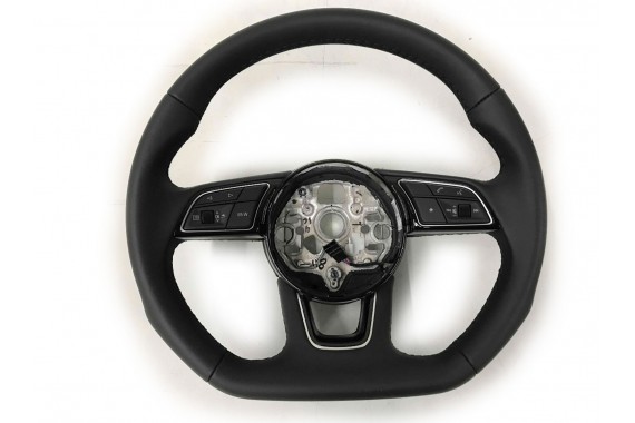 AUDI A1 A3 Q3 KIEROWNICA 82A419091AE 81A 419 091 AE INU - czarny FL LIFT skóra  82A 8Y 83A FY sportowa