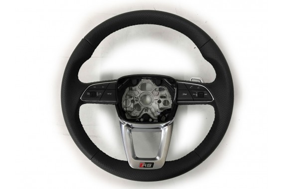 AUDI A3 RS3 KIEROWNICA 82A419091AQ 82A 419 091 AQ czarny skóra 8Y Q3 RSQ3 83Afelsgrau S-line Sline BSJ - czarny (soul) anthrazit