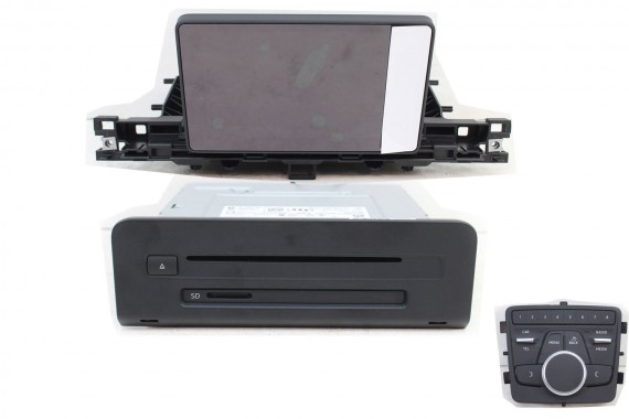 AUDI A4 A5 ZESTAW MMI MONITOR CZYTNIK MIB 2 PANEL 8W0035840E 8W0919614M 8W8919604  wyświetlacz gałka sd navi 8W B9 F5 ANGLIK