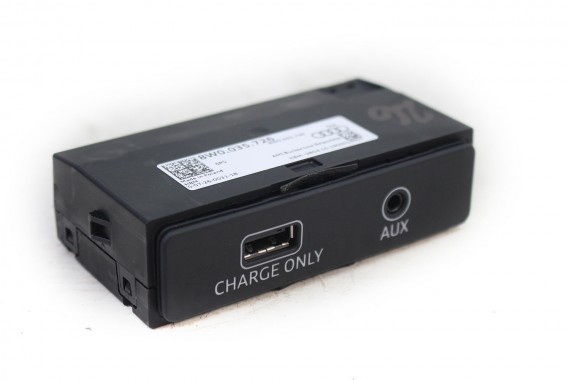 AUDI A4 A5 Q5 PORT USB PRZYŁĄCZE AUX 8W0035726 8W0 035 726 8W B9 8W6 F5 80A FY