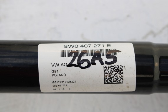 AUDI A4 A5 8W PÓŁOŚ PRZEDNIA PRZÓD 8W0407271E 8W0 407 271 E b9 f5 8w0407271A  8W0 407 271 8W0407271E 8W0407271A 8W0407271E