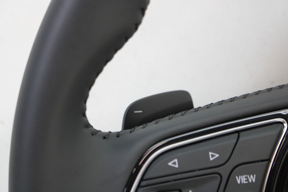 AUDI A4 A5 KIEROWNICA + BIEGI 8W0419091CL 8W0419091H kolor INU - czarny 8W0 419 091 H CL 8W B9 F5 multifunkcyjna skórzana MULTI
