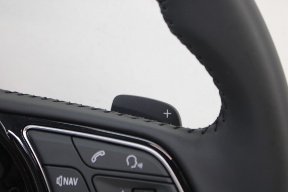AUDI A4 A5 KIEROWNICA + BIEGI 8W0419091CL 8W0419091H kolor INU - czarny 8W0 419 091 H CL 8W B9 F5 multifunkcyjna skórzana MULTI