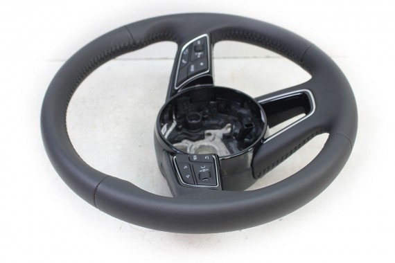 AUDI A4 A5 KIEROWNICA + BIEGI 8W0419091CL 8W0419091H kolor INU - czarny 8W0 419 091 H CL 8W B9 F5 multifunkcyjna skórzana MULTI