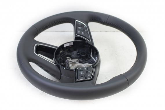 AUDI A4 A5 KIEROWNICA + BIEGI 8W0419091CL 8W0419091H kolor INU - czarny 8W0 419 091 H CL 8W B9 F5 multifunkcyjna skórzana MULTI