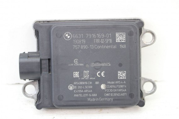 BMW X1 G01 SENSOR RADAR ACC 7916169 DISTRONIC MODUŁ STEROWNIK 663167916169 6898190 5A1CFA0 6753801 6897034 6897172 6896006 G08
