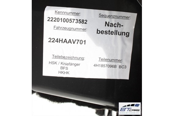 AUDI A8 SCHOWEK KONSOLI PRAWY PASAŻERA 4H1857096B 4H1857096F 4H1857096k 4H1857096B D4 4H BC3 szary tytanowy 4H1857096D 4H1857096