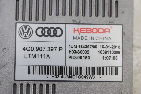 AUDI A3 8V STEROWNIK MODUŁ MOCY LAMPY 4G0907397P 4G0907397R 4G0 907 397 P LED A1 8X A6 4G Q3 VW TOUAREG 7P 4G0907397P 4G0907397R