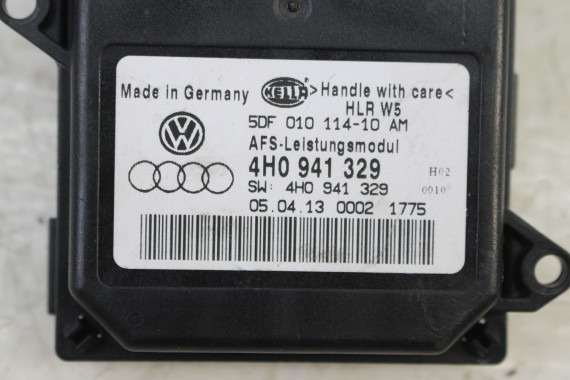 AUDI VW STEROWNIK MODUŁ MOCY LAMPY 4H0941329 4H0 941 329 SKODA SUPERB A3 8V A6 4G A8 4H  VW TOUAREG 7P