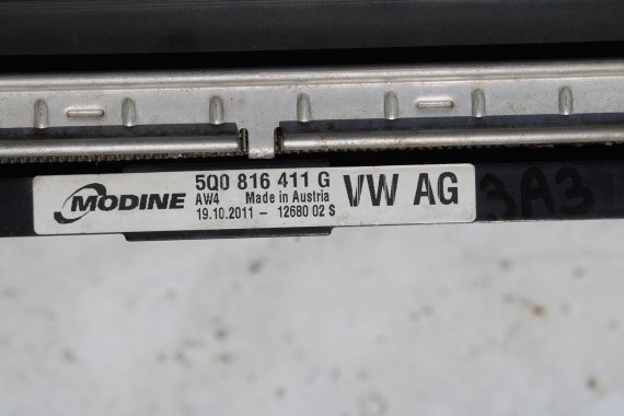 VW AUDI CHŁODNICA WODY KLIMATYZACJI KLIMY 5Q0121251ER 5Q0121251BL 5Q0816411G 121203GK 5Q0816411N 121203GD 5Q0816411AN 5Q081641T