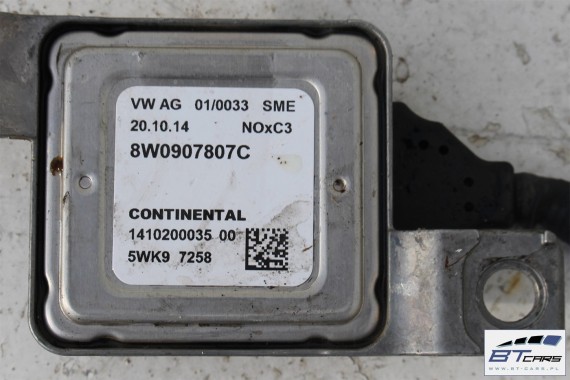 AUDI A4 A5 CZUJNIK SONDA NOX 8W0907807C 8W0907807B 8W0907807 8W0907807C 8W0907807B 80A907807N 80A907807M 80A907807S 80A907807AR
