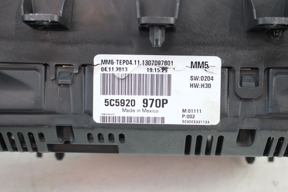 VW THE BEETLE ZESTAW STARTOWY ODPALENIA SAMOCHODU AUTA 5C5920970P 06K906070AC 7H0937090C 5K0837202AK komputer zegar 5C