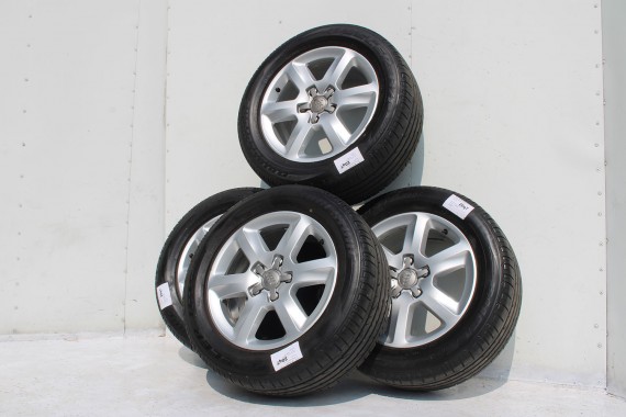AUDI Q7  FELGI 18 OPONY KOŁA felga 4L0601025AG 8,5J*18H2 ET58 BRIDGESTONE DUELER SPORT 255/55/18 109Y 4L0 601 025 AG 4L0601025BJ