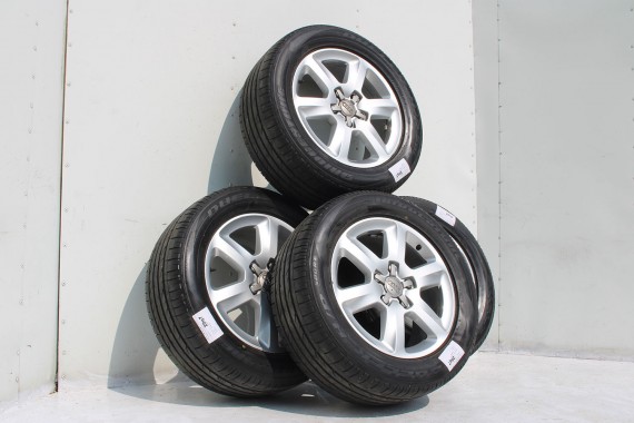 AUDI Q7  FELGI 18 OPONY KOŁA felga 4L0601025AG 8,5J*18H2 ET58 BRIDGESTONE DUELER SPORT 255/55/18 109Y 4L0 601 025 AG 4L0601025BJ