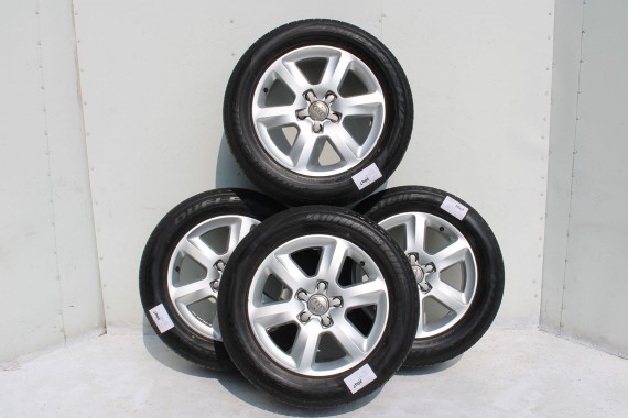 AUDI Q7  FELGI 18 OPONY KOŁA felga 4L0601025AG 8,5J*18H2 ET58 BRIDGESTONE DUELER SPORT 255/55/18 109Y 4L0 601 025 AG 4L0601025BJ
