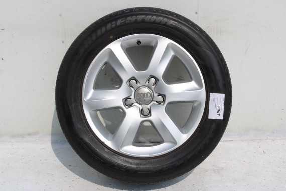 AUDI Q7  FELGI 18 OPONY KOŁA felga 4L0601025AG 8,5J*18H2 ET58 BRIDGESTONE DUELER SPORT 255/55/18 109Y 4L0 601 025 AG 4L0601025BJ