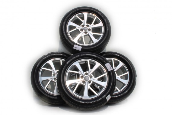 AUDI Q3 II FELGI 18 cali 83A601025J OPONY LATO KOŁA felga 83A 601 025 j 7J*18H2 ET43 opona LATO HANKOOK 235/55/18 100v ventus s1