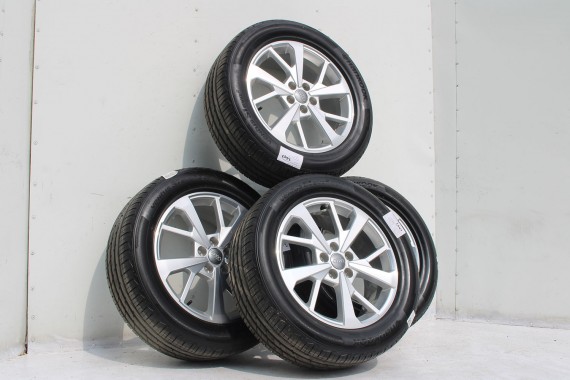 AUDI Q3 II FELGI 18 cali 83A601025J OPONY LATO KOŁA felga 83A 601 025 j 7J*18H2 ET43 opona LATO HANKOOK 235/55/18 100v ventus s1