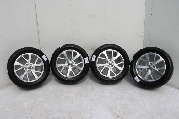 AUDI Q3 II FELGI 18 cali 83A601025J OPONY LATO KOŁA felga 83A 601 025 j 7J*18H2 ET43 opona LATO HANKOOK 235/55/18 100v ventus s1