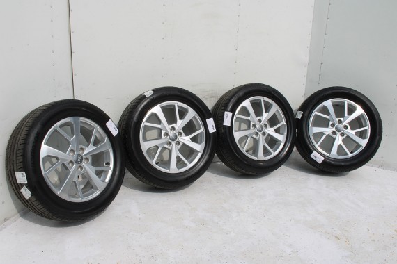 AUDI Q3 II FELGI 18 cali 83A601025J OPONY LATO KOŁA felga 83A 601 025 j 7J*18H2 ET43 opona LATO HANKOOK 235/55/18 100v ventus s1