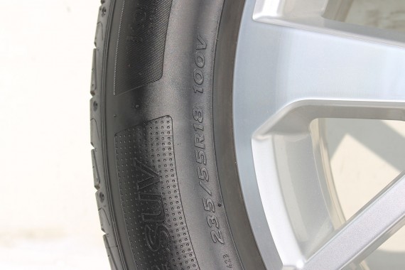 AUDI Q3 II FELGI 18 cali 83A601025J OPONY LATO KOŁA felga 83A 601 025 j 7J*18H2 ET43 opona LATO HANKOOK 235/55/18 100v ventus s1