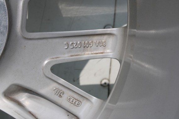 AUDI Q2 FELGI 17 OPONY LETNIE KOŁA 81A601025C felga 7J*17H2 ET45  opona LATO Bridgestone Turanza T001 215/55/17 94V 81A cali