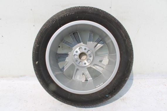 AUDI Q2 FELGI 17 OPONY LETNIE KOŁA 81A601025C felga 7J*17H2 ET45  opona LATO Bridgestone Turanza T001 215/55/17 94V 81A cali