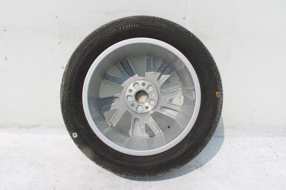AUDI Q2 FELGI 17 OPONY LETNIE KOŁA 81A601025C felga 7J*17H2 ET45  opona LATO Bridgestone Turanza T001 215/55/17 94V 81A cali