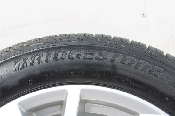 AUDI Q2 FELGI 17 OPONY LETNIE KOŁA 81A601025C felga 7J*17H2 ET45  opona LATO Bridgestone Turanza T001 215/55/17 94V 81A cali