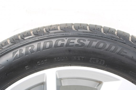 AUDI Q2 FELGI 17 OPONY LETNIE KOŁA 81A601025C felga 7J*17H2 ET45  opona LATO Bridgestone Turanza T001 215/55/17 94V 81A cali