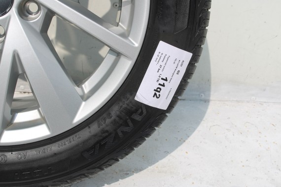 AUDI Q2 FELGI 17 OPONY LETNIE KOŁA 81A601025C felga 7J*17H2 ET45  opona LATO Bridgestone Turanza T001 215/55/17 94V 81A cali