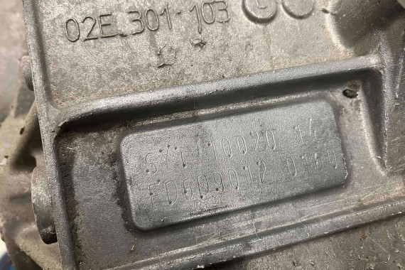 AUDI Q3 SKRZYNIA BIEGÓW AUTOMAT SYT 6-cio stopniowa DSG przebieg 19 kilometrów 1.4 TSi benzyna DQ250 35TFSi VW TIGUAN ALLSPACE