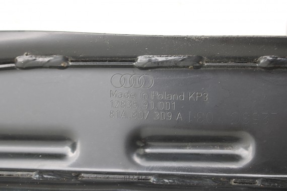 AUDI Q2 BELKA ZDERZAKA TYLNA TYŁ 81A807309 wzmocnienie 81A 807 309 81A807309A 81A 807 309 A
