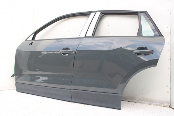 AUDI Q2 DRZWI LEWE PRZÓD + TYŁ STRONA LEWA przednie + tylne 2 sztuki Kolor: G3G3 LX7M Nanograu Szary  81A 81A831051 81A833051