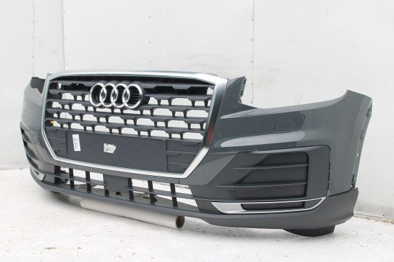 AUDI Q2 PRZÓD maska błotniki zderzak pas przedni lampy wzmocnienie błotnik lampa 81A FULL LED Kolor: G3G3	LX7M 	Nanograu Szary