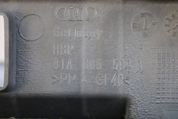 AUDI Q2 PRZÓD maska błotniki zderzak pas przedni lampy wzmocnienie błotnik lampa 81A FULL LED Kolor: G3G3	LX7M 	Nanograu Szary