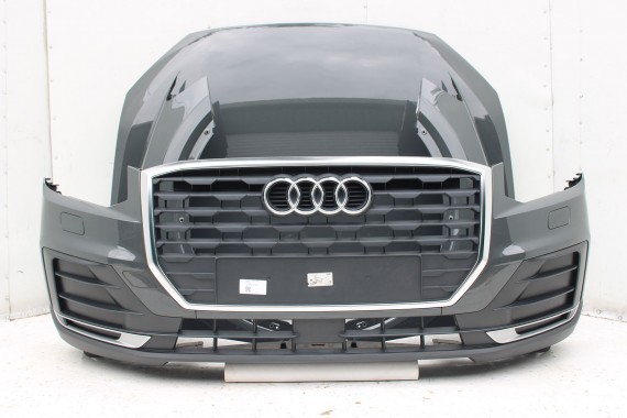 AUDI Q2 PRZÓD maska błotniki zderzak pas przedni lampy wzmocnienie błotnik lampa 81A FULL LED Kolor: G3G3	LX7M 	Nanograu Szary