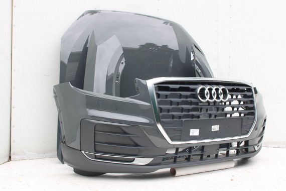 AUDI Q2 PRZÓD maska błotniki zderzak pas przedni lampy wzmocnienie błotnik lampa 81A FULL LED Kolor: G3G3	LX7M 	Nanograu Szary