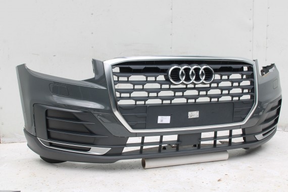 AUDI Q2 PRZÓD maska błotniki zderzak pas przedni lampy wzmocnienie błotnik lampa 81A FULL LED Kolor: G3G3	LX7M 	Nanograu Szary