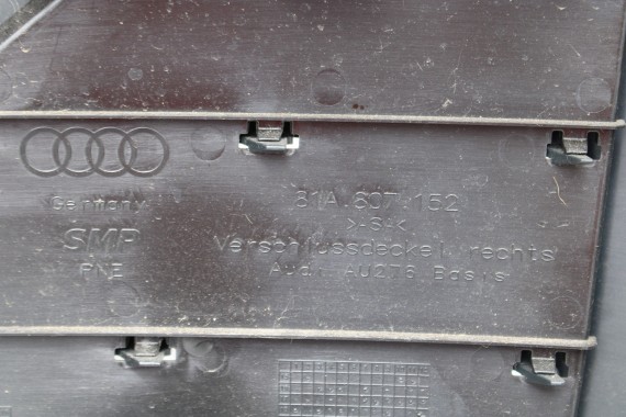 AUDI Q2 PRZÓD maska błotniki zderzak pas przedni lampy wzmocnienie błotnik lampa 81A FULL LED Kolor: G3G3	LX7M 	Nanograu Szary