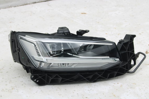 AUDI Q2 PRZÓD maska błotniki zderzak pas przedni lampy wzmocnienie błotnik lampa 81A FULL LED Kolor: G3G3	LX7M 	Nanograu Szary