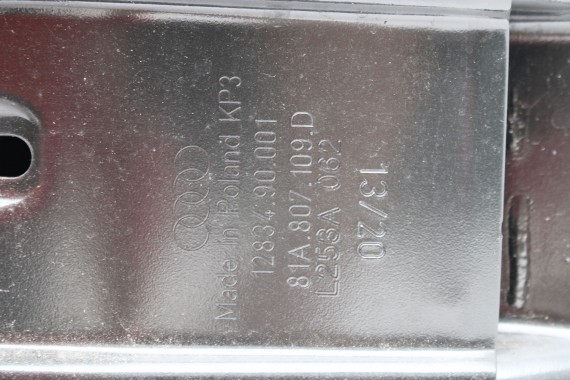 AUDI Q2 PRZÓD maska błotniki zderzak pas przedni lampy wzmocnienie błotnik lampa 81A FULL LED Kolor: G3G3	LX7M 	Nanograu Szary