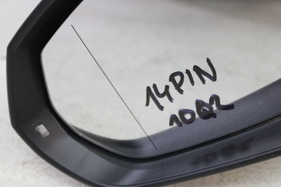 AUDI Q2 LUSTERKO DRZWI LEWE 14 pin 81A zewnętrzne pinów kabli przewodów G3 	LX7M 	Nanograu metallic 	Szary 14pin