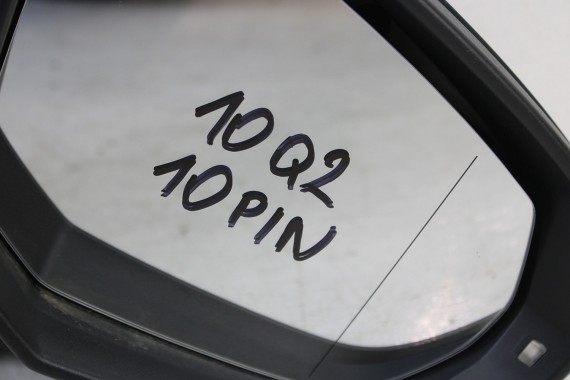 AUDI Q2 LUSTERKO DRZWI PRAWE 10 pin 81A zewnętrzne pinów kabli przewodów G3 	LX7M 	Nanograu metallic 	Szary 10pin