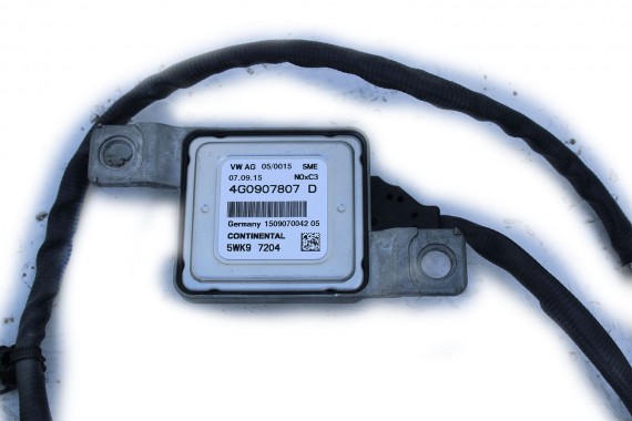 AUDI A6 A7 CZUJNIK SONDA NOX 4G0907807D 4G0 907 807 D TDi diesel 4G0907807N 3.0 TDi diesel 4G C7 4G8 LIFT 4G0907807N 4G0907807D