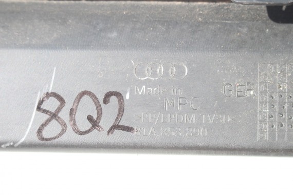 AUDI Q2 LISTWA PROGOWA 81A853889 81A853890 81A 853 889 81A 853 890 2 sztuki komplet 81A 2016- LISTWY próg L+P komplet 2 szt.