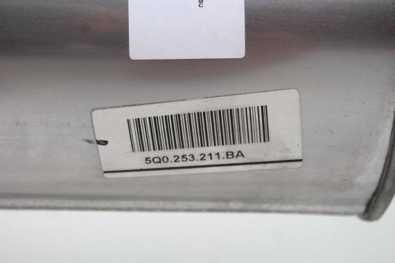 AUDI Q2 WYDECH TŁUMIK 5Q0253211BA 5Q6253611AR 1.0 TSi benzyna 5Q0 253 211 BA 5Q6 253 611 środkowy 81A253181R 5Q0253609 5Q0253209