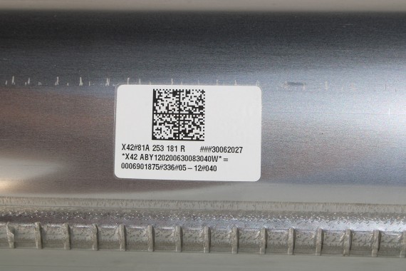 AUDI Q2 WYDECH TŁUMIK 5Q0253211BA 5Q6253611AR 1.0 TSi benzyna 5Q0 253 211 BA 5Q6 253 611 środkowy 81A253181R 5Q0253609 5Q0253209